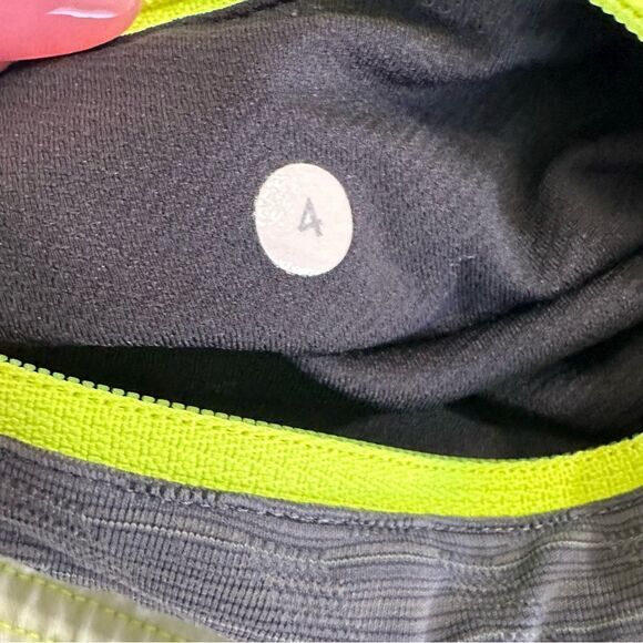 Lululemon Pace Rival Crop 22" Women's 4 Space Dye Twist Dark Slate Fatigue Green - Picture 4 of 7